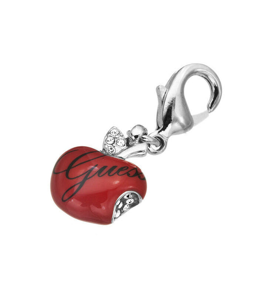 GUESS Anhänger Charm Big Apple (Apfel) UBC81103 (silber)