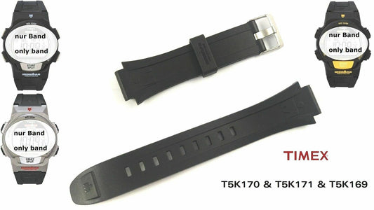 Timex Ersatzband T5K170 & T5K171 & T5K169 Ironman 10 lap Herren - T5K172 T5K224
