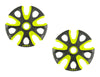 Leki Big Mountain Basket - Tourenteller (Schneeteller) - Ø 95 mm - 1 Paar gelb