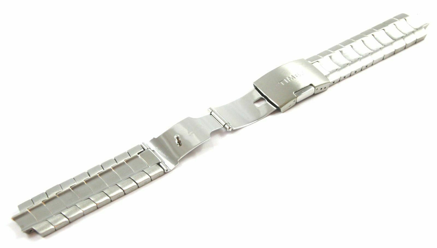 Timex Ersatzarmband T29342 Chronograph - Ersatzband Uhrband 10/20mm Edelstahl