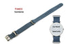 Timex Ersatzarmband TW2P88700 - Textilband - für Timex Weekender Modelle 18mm