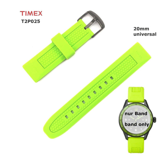 Timex Ersatzarmband für T2P025 Kaleidoskop - Silikon Ersatzband 20mm universal