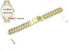 Timex Ersatzarmband für T2M435 Retrograde Damenuhr - Ersatzband - T2M432 T2M434