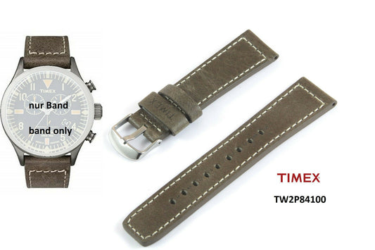 Timex Ersatzarmband TW2P84100 WATERBURY Chronograph - Ersatzband 22mm universal
