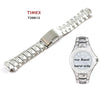 Timex Ersatzarmband T28812 Classic Uhr - Ersatzband Uhrband 12/22mm Edelstahl