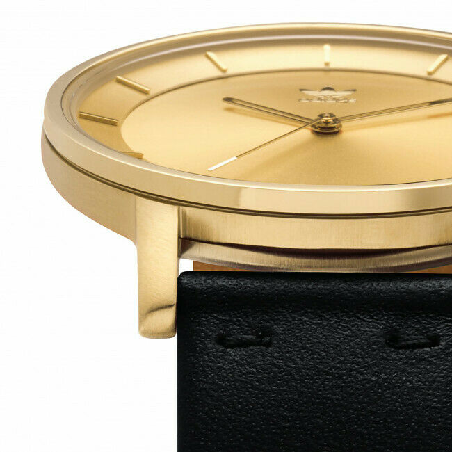 Adidas Originals District L1 - Uhr - Art. Z08-510 - Lederband 20mm - Ø 40mm