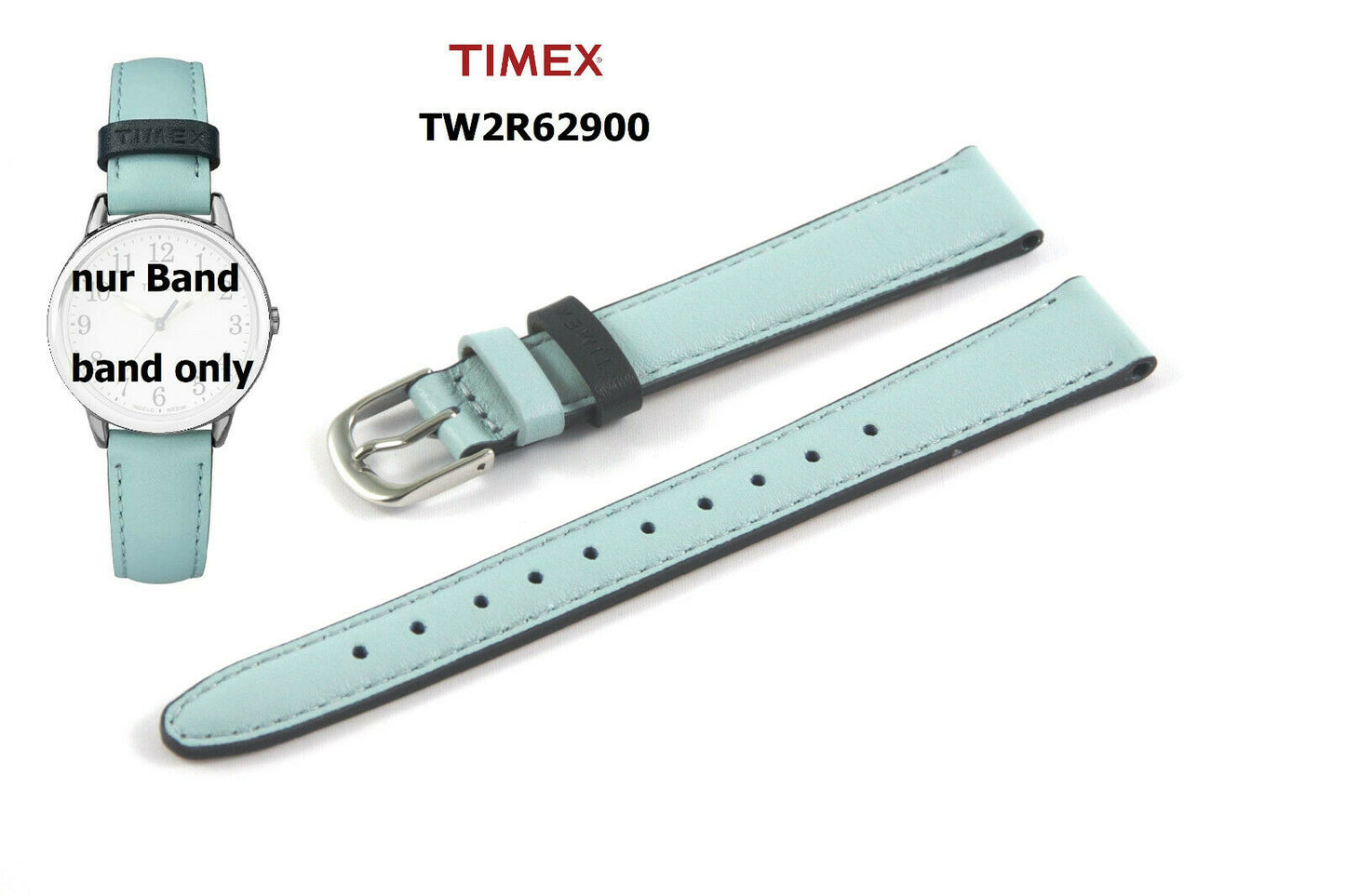 Timex Ersatzarmband TW2R62900 Easy Reader - Ersatzband - 14mm universal