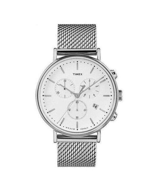 TIMEX Weekender Fairfield TW2R27100 Chronograph - Edelstahlband - ⌀41mm