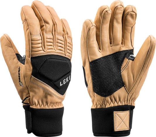 Leki Progressive Copper S - Skihandschuhe - Trigger - Freeride - natur/schwarz
