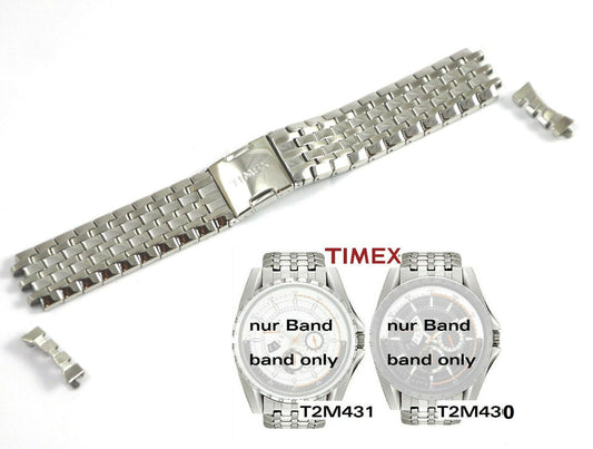 Timex Ersatzarmband T2M431 Retrograde - T2M428 T2M429 T2M430 - 22mm Ersatzband