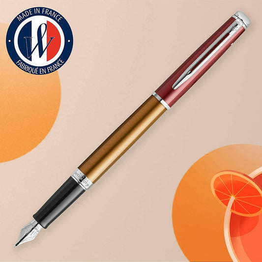 Waterman Hémisphère French Connection Vermillon - Füllfederhalter - Tinte blau F