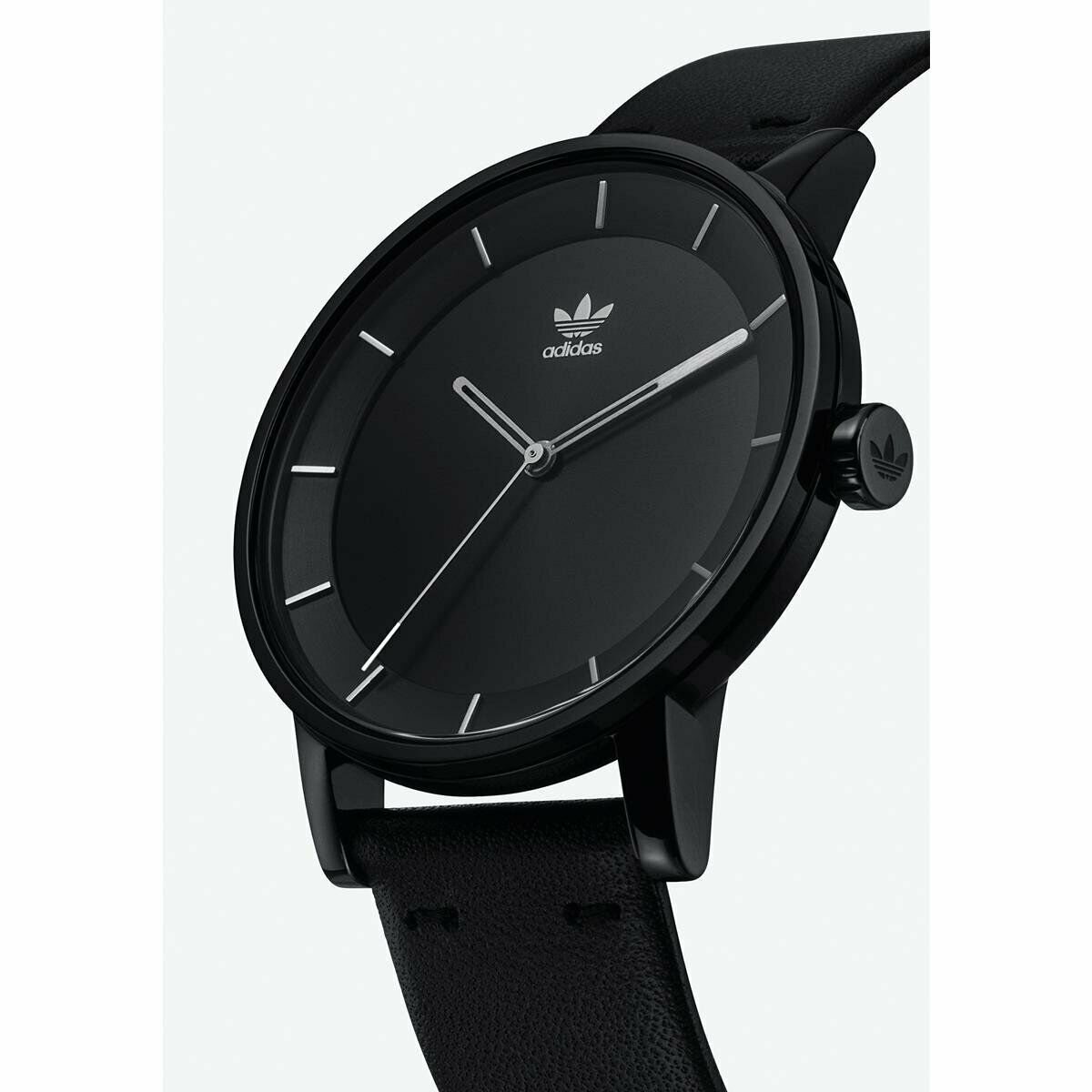 Adidas Originals District L1 - Uhr - Art. Z08-2345 - Lederband 20mm - Ø 40mm