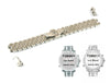 Timex TX Ersatzarmband T3B911 - passt TX 730 Serie - Ersatzband Edelstahl 20mm