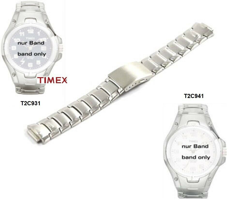 Timex Ersatzarmband T2D931 Automatic Leder 20mm Ersatzband T2D951 T2D941 T2D921