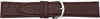 Lederuhrarmband Elefantenprägung braun - 22mm Anstoß - Kalbsleder - Ersatzband