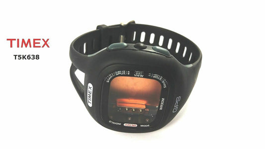 Timex Ersatzarmband T5K638 Ironman Marathon GPS  - komplettes Gehäuse inkl. Band