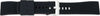 Silikonuhrarmband bicolor schwarz/rot - 22mm - Ersatzband - Quick Release