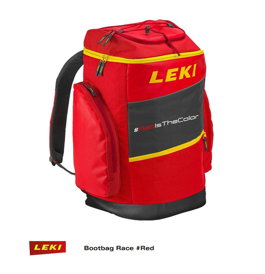 LEKI Ski Bootbag Race #RedIsTheColor Skischuhtasche Skistiefeltasche Rucksack