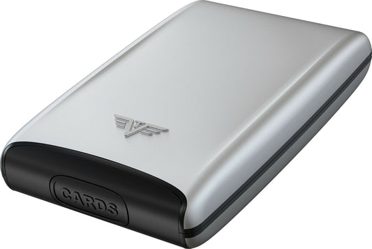 Tru Virtu Kreditkarten Etui FAN Silk Silver Arrow mit RFID Schutz gegen Auslesen