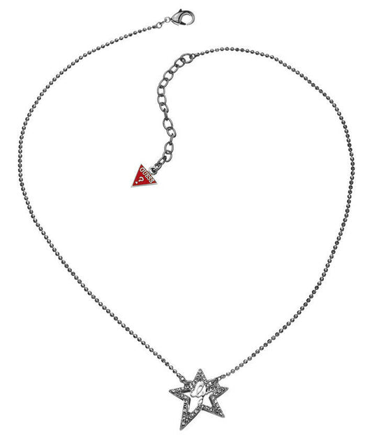 GUESS Halskette / Collier mit Anhänger UBN80106 versilbert