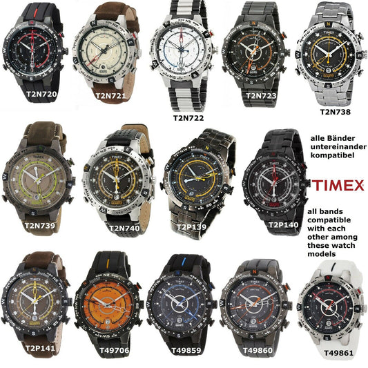 Timex Ersatzarmband T2N720 (T45581) passt T2N723 T49861 T2P140 T2N740 T2N721 etc