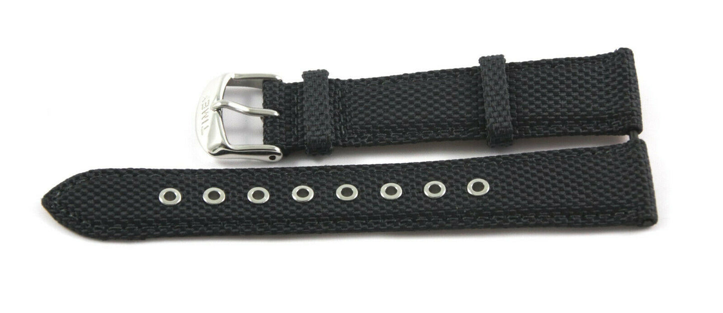 Timex Ersatzarmband TW2R38500 Waterbury Traditional - 20mm - Leder / Nylonmix