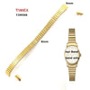 Timex Ersatzarmband für T2M568 Cavatina Damen - Flexband - passt T2M570 & T2M566