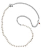 GUESS Halskette / Collier UBN81019 Perlen und versilbert