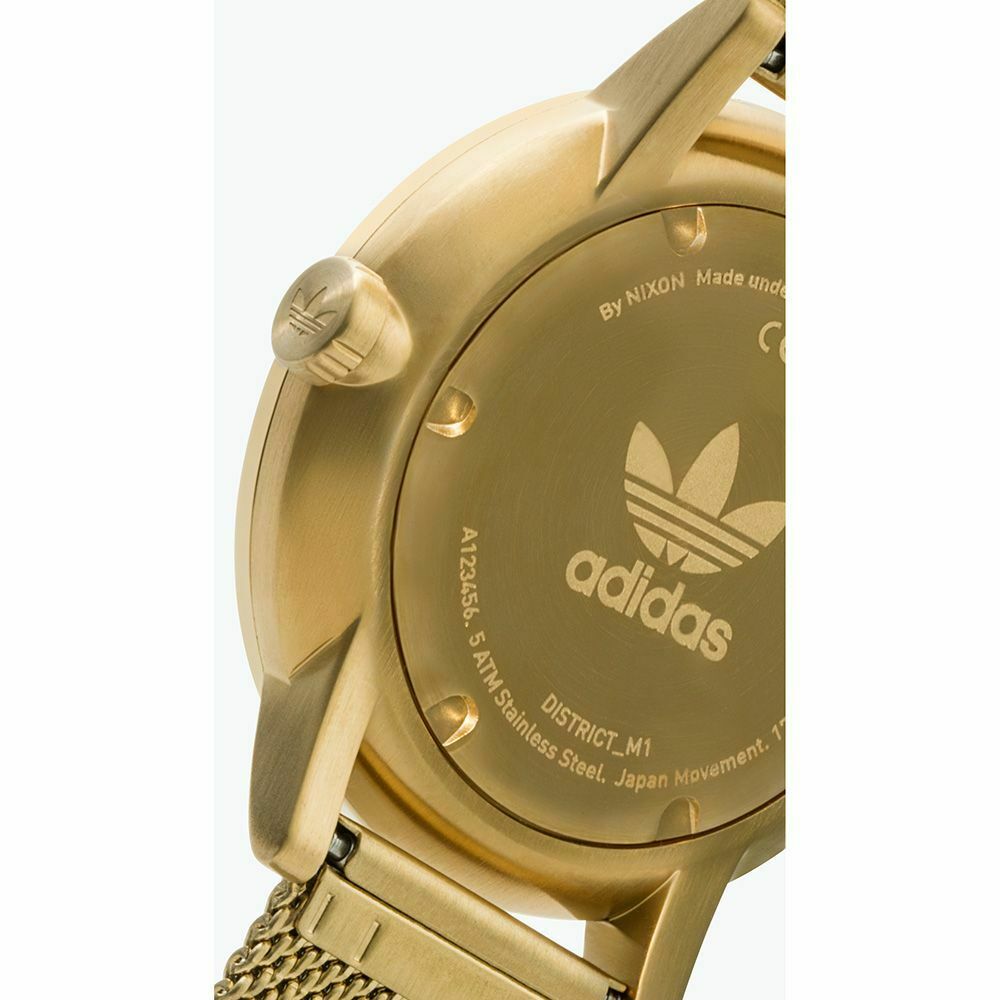 Adidas Originals District M1 Uhr - Art. Z04-1604 - Milanaise Band 20mm - Ø 40mm