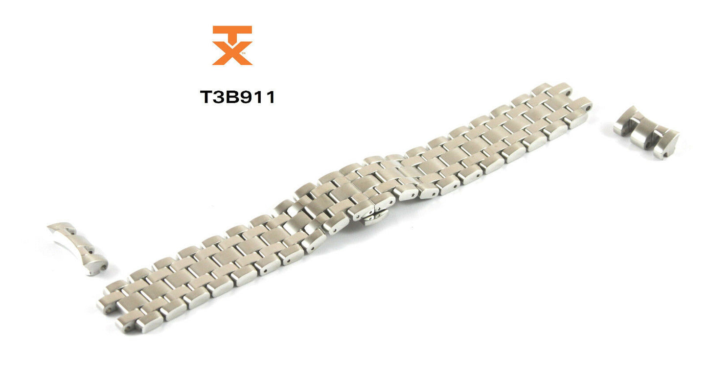 Timex TX Ersatzarmband T3B911 - passt TX 730 Serie - Ersatzband Edelstahl 20mm