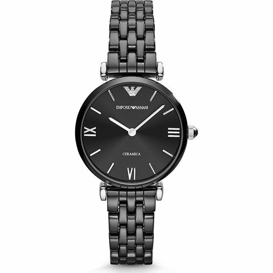 Emporio Armani AR1487 Damen-Armbanduhr Keramik