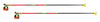 Leki PRC 750  Langlauf Stöcke 65240961 - Fin Vario Tellersystem - Carbon - rot