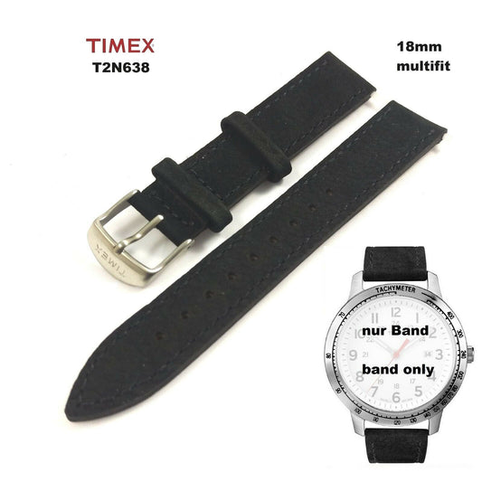 Timex Ersatzarmband T2N638 Weekender Sport - 18mm Ersatzband Multifit Wildleder