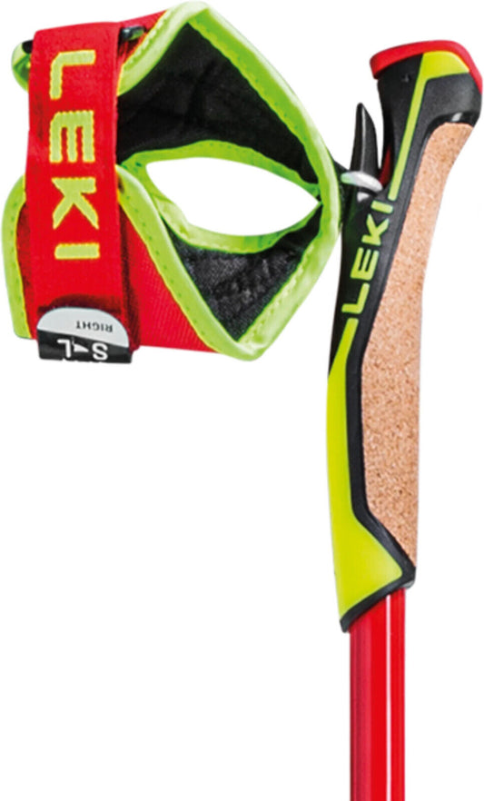 Leki PRC 750  Langlauf Stöcke 65240961 - Fin Vario Tellersystem - Carbon - rot
