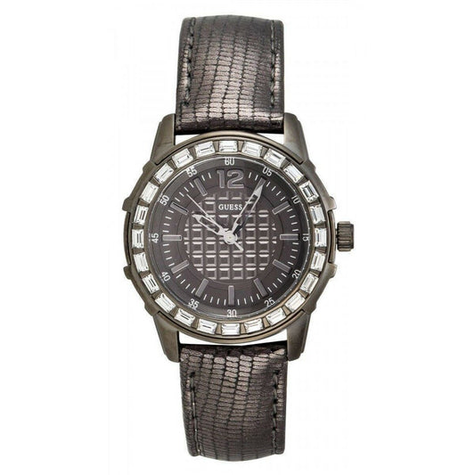 GUESS W0019L2 Damenuhr Girly B - anthrazit - ionenplattiertes Gehäuse