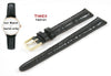 Timex Ersatzarmband T20101 Easy Reader Ersatzband 12mm Leder Uhrband universal