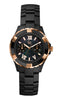 GUESS Gc X69004L2S Sport Class XL-S GLAM Damenuhr  - schwarzes Edelstahlgehäuse