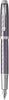 Parker IM Premium Dark Violet Chrome Trim - Füllfederhalter - M - 2x Tinte blau