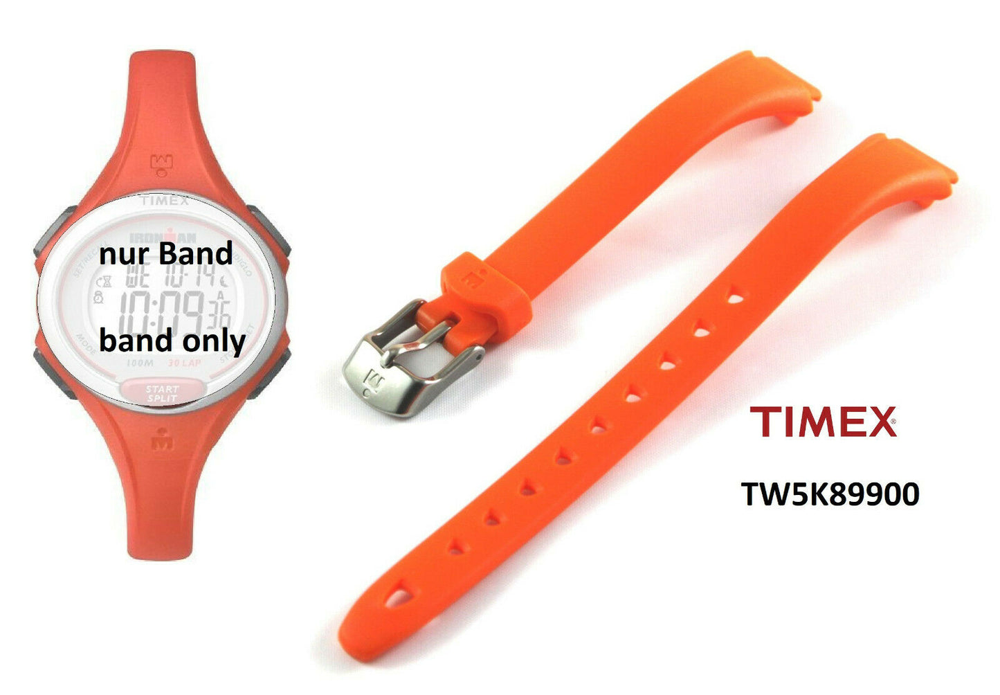 Timex Ersatzarmband TW5K89900 IronMan 30 Lap Essential Midsize