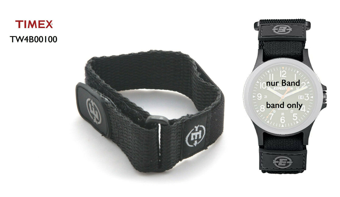 Timex Ersatzarmband TW4B00100 Expedition Analog Herren - 20mm Durchzugsband