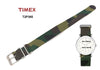 Timex Ersatzarmband für T2P365 - Camouflage - für Timex Weekender Modelle 20mm