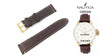 Nautica Ersatzband 09599 Yacht Club - Uhrenarmband Leder - 22 mm watch strap