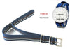 Timex Ersatzarmband TW2P62400 Weekender Chrono Ersatzband - 20mm Durchzugsband