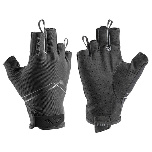 LEKI Multi Breeze Short - Freizeit-, Walking & Skating Handschuhe - schwarz/weiß