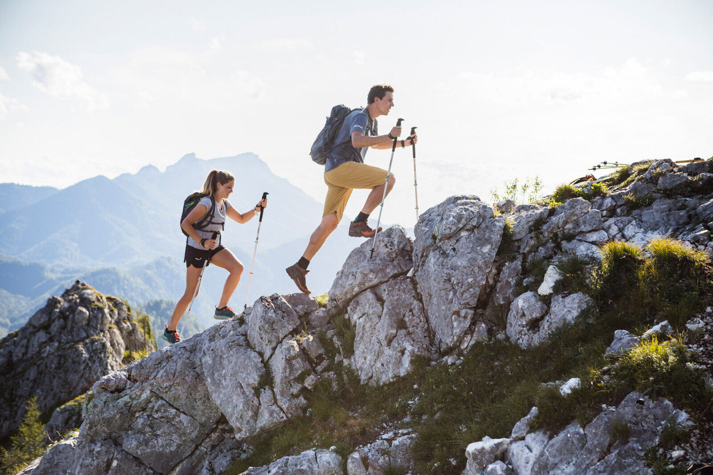 Komperdell Explorer Contour Powerlock - Trekkingstöcke Wanderstöcke Tourenstöcke