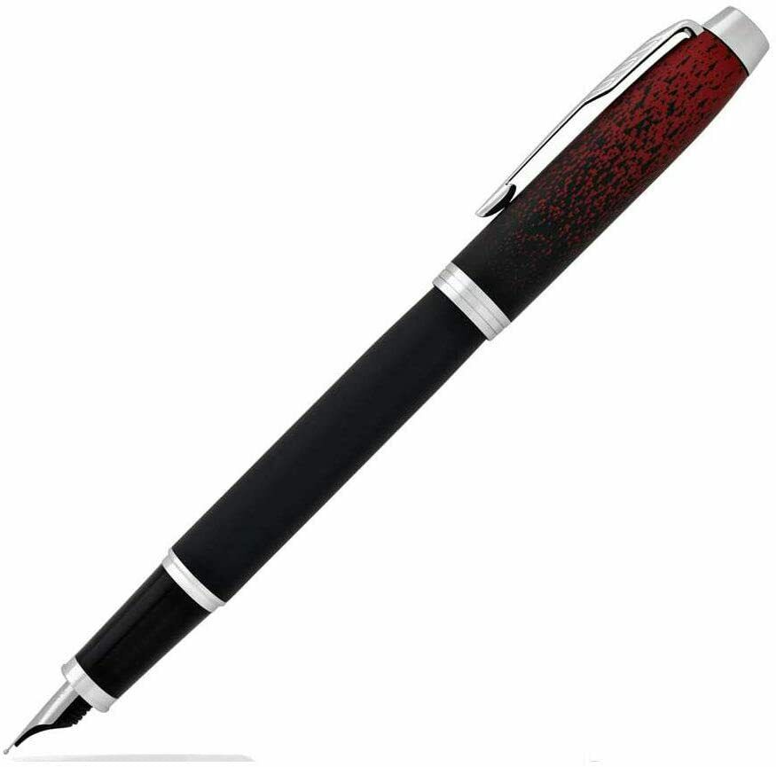 Parker IM Special Edition Red Ignite Fountain Pen - Tinte blau - Feder medium