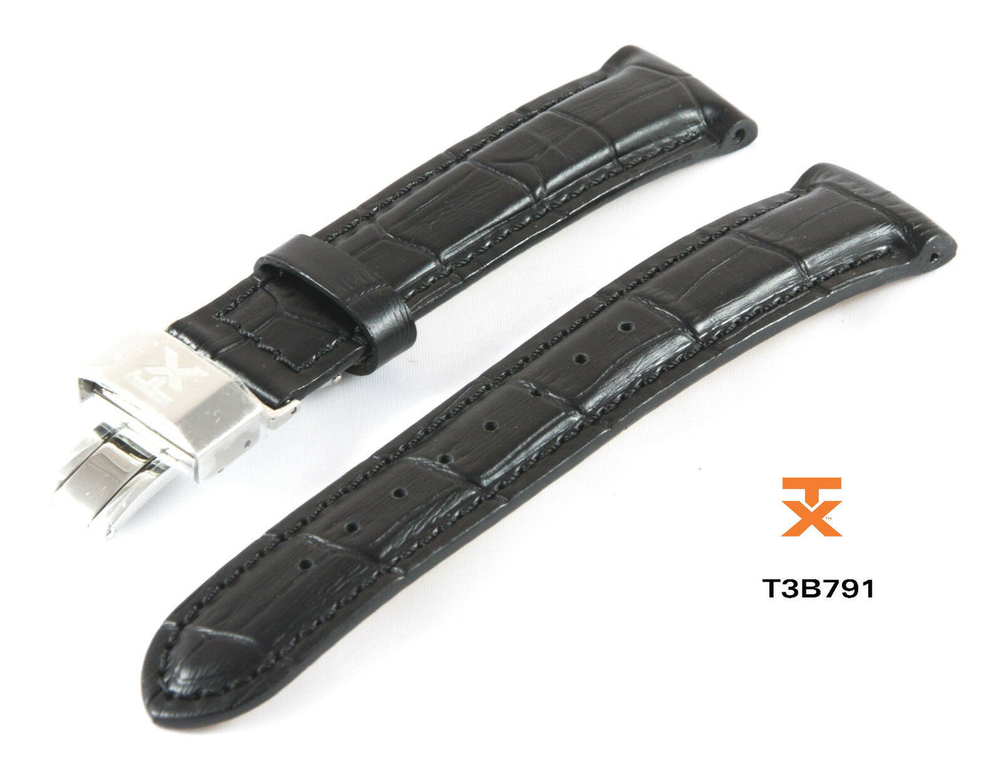 Timex TX Ersatzarmband T3B791 - TX 300 und TX 500 Series Ersatzband Leder 20mm