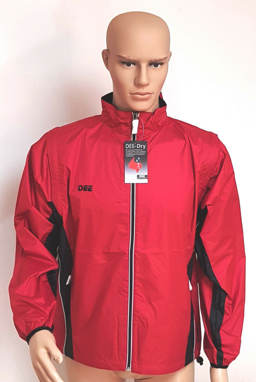 DEE Laufjacke mit abnehmbaren Ärmeln - wasserabweisend & winddicht - unisex