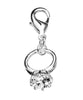 GUESS Anhänger Charm Ring UBC81005 (silber)