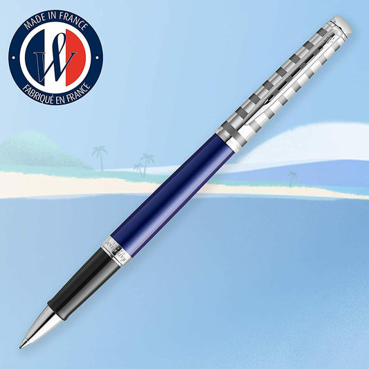 Waterman Hémisphère French Connection Le Lounge Blue - Rollerball - schwarz - F